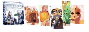 doodle google gaudí 2013