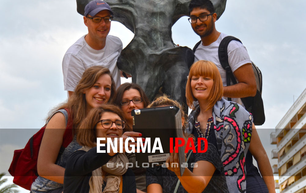 enigma iPad ghymkana iPad Marbella Exploramas