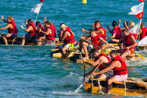 Team Building events at the beach