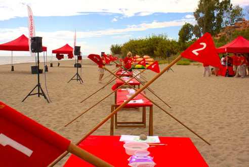 Eventos de Team Building en playa