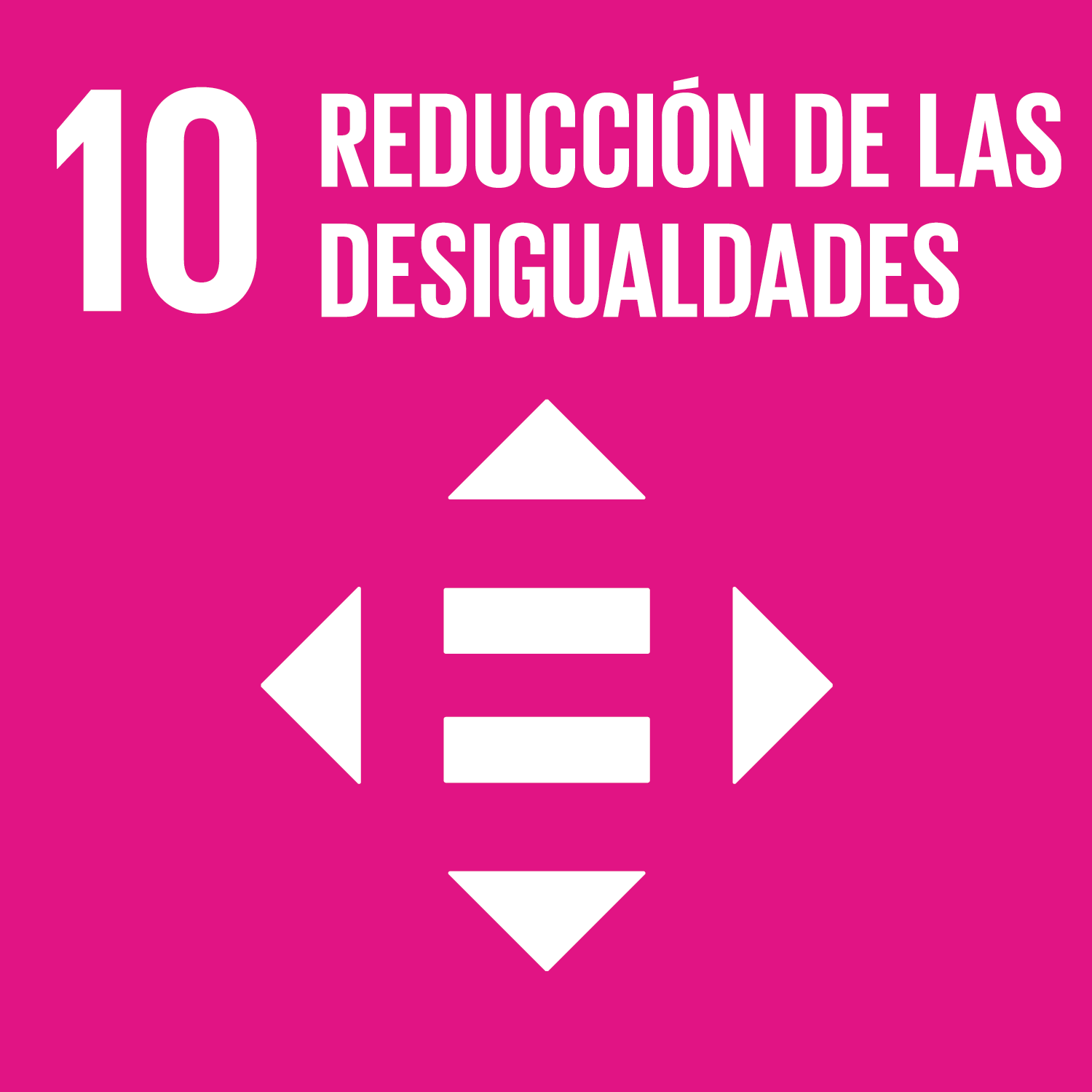 ODS 10 Reduccion de las desigualdades  