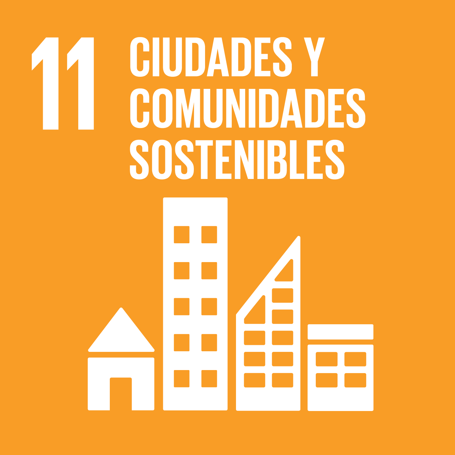 ODS 11 Ciudades comunes y sostenibles 