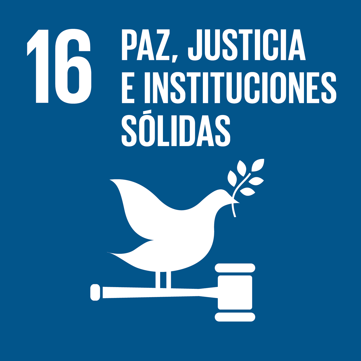 ODS 16 Paz Justicia e Instituciones solidas  