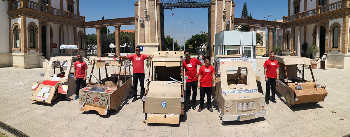 team building construccion de formula uno en malaga