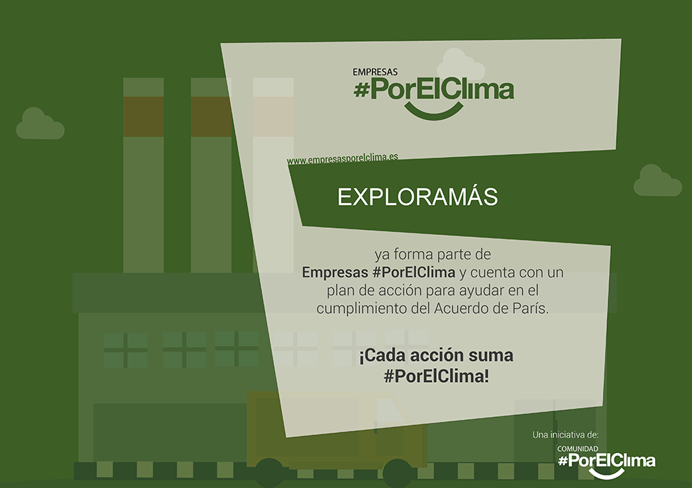 Se trata de una comunidad de Empresas que se comprometen a poner en marcha acciones dirigidas a frenar la emergencia climática y la reducción de emisiones de CO2. 