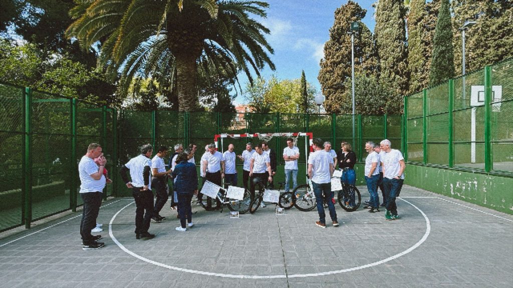 bicis solidarias en barcelona Exploramas