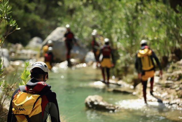 team building canyoning exploramas 2